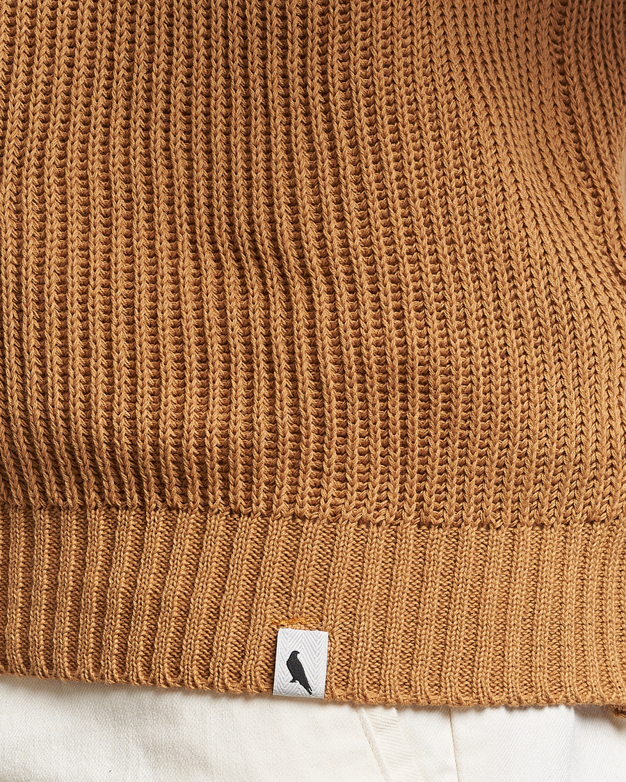 Herre | Gensere | Peregrine | Harry Organic Cotton Sweater Amber