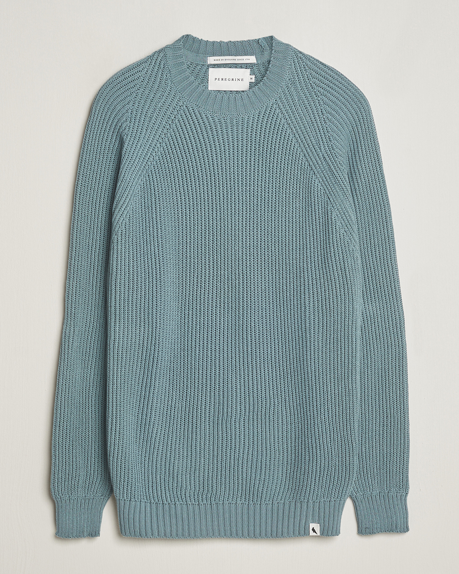 Herre | Gensere | Peregrine | Harry Organic Cotton Sweater Lovat