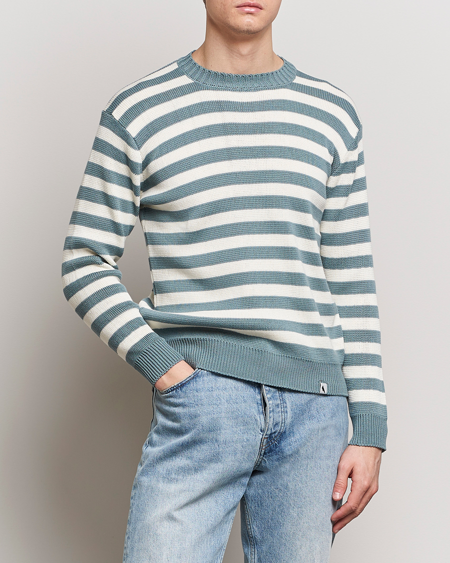 Herre | Best of British | Peregrine | Richmond Organic Cotton Sweater Lovat