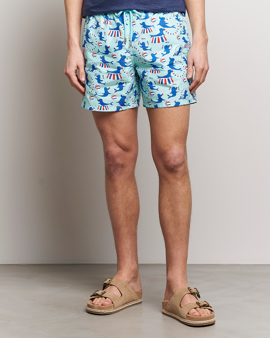 Herre | Klær | Vilebrequin | Moorea Printed Swimshorts Thalessa