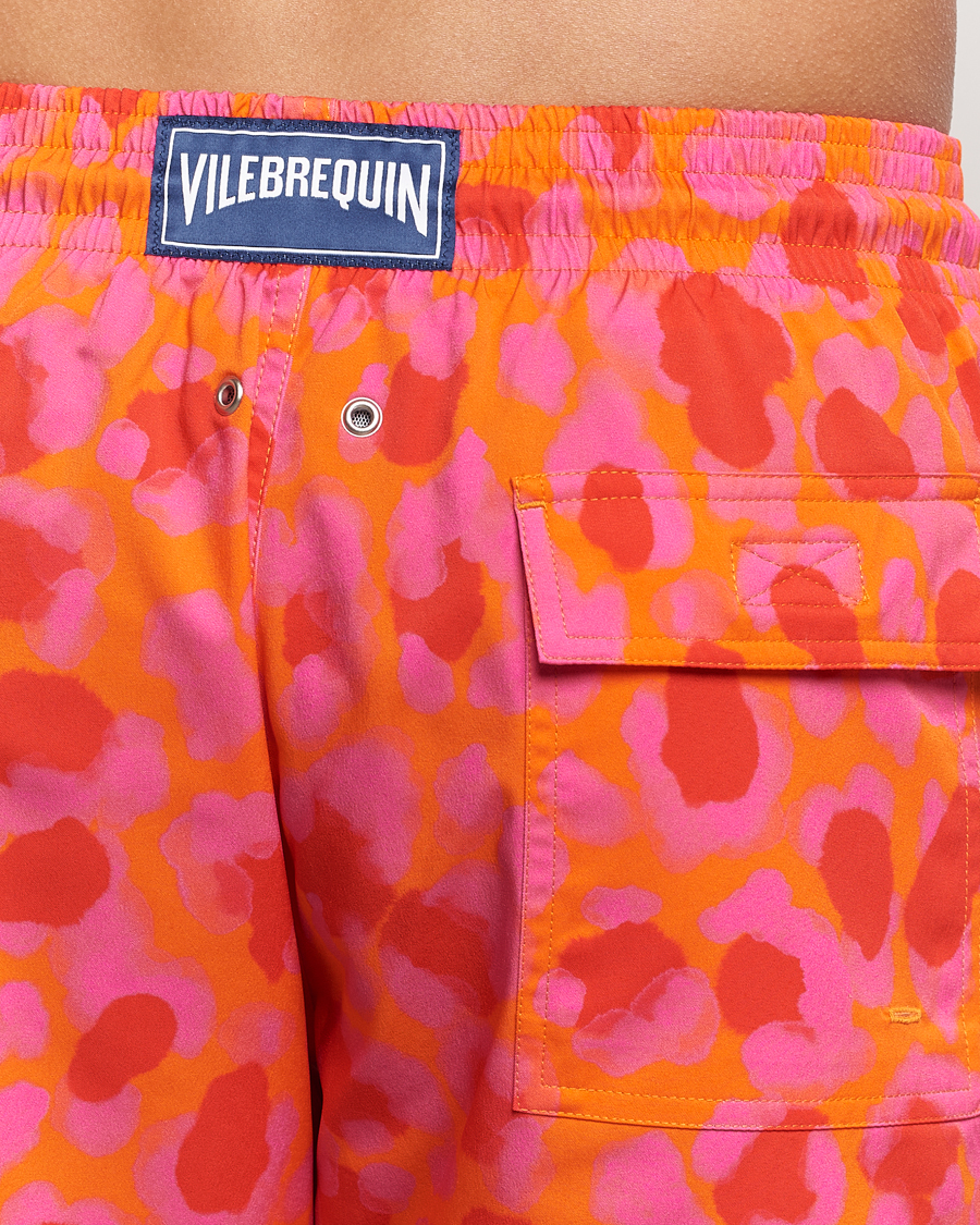 Herre | Badeshorts | Vilebrequin | Moorise Printed Swimshorts Abricot