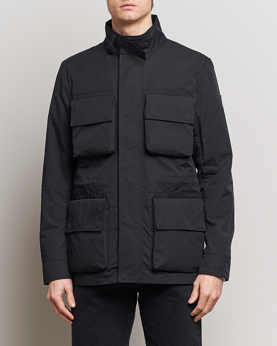 Herre | Jakker | Belstaff | Sprint Cotton Field Jacket Black