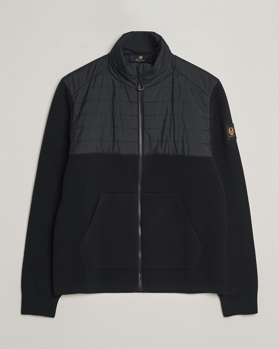 Herre | Gensere | Belstaff | Venture Hybrid Full Zip Black