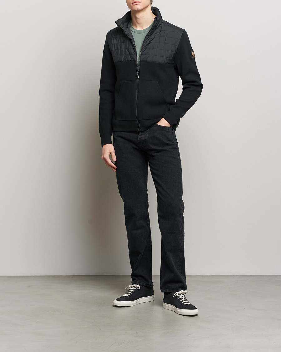 Herre | Gensere | Belstaff | Venture Hybrid Full Zip Black