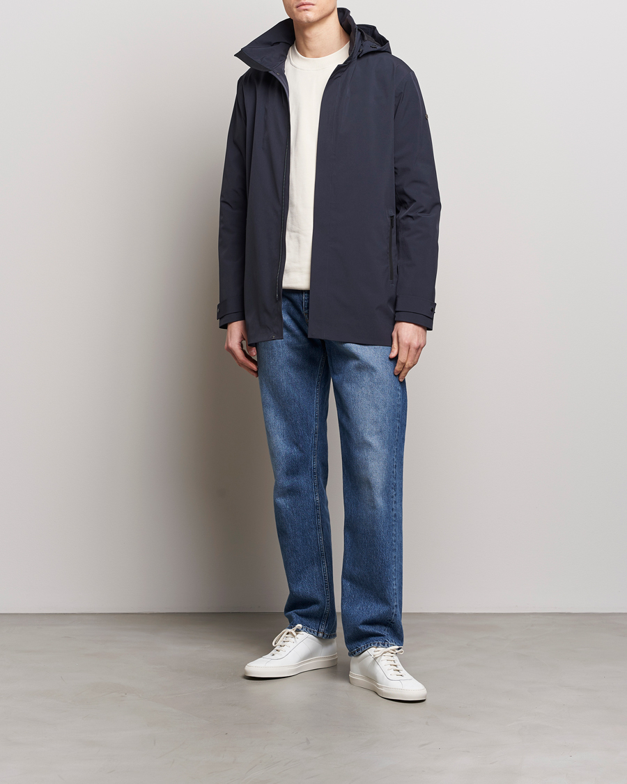 Herre | Jakker | Scandinavian Edition | Range Waterproof Coat Midnight Blue