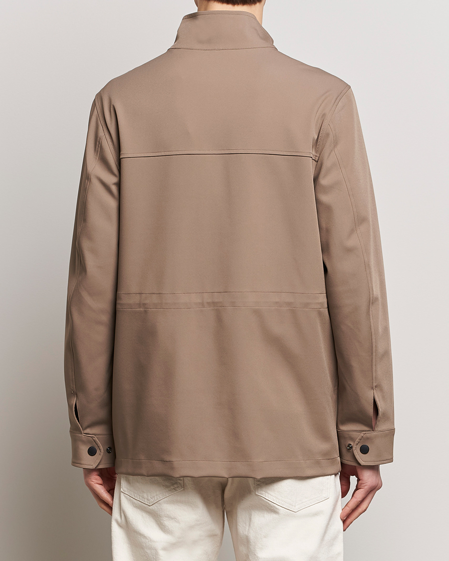 Herre | Jakker | J.Lindeberg | Ripley 4-Way Stretch Field Jacket Walnut