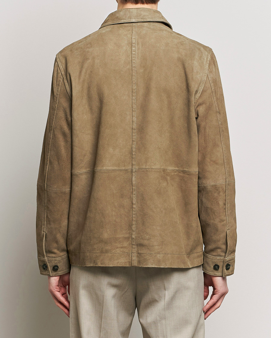 Herre | Jakker | J.Lindeberg | Walt Suede Jacket Walnut