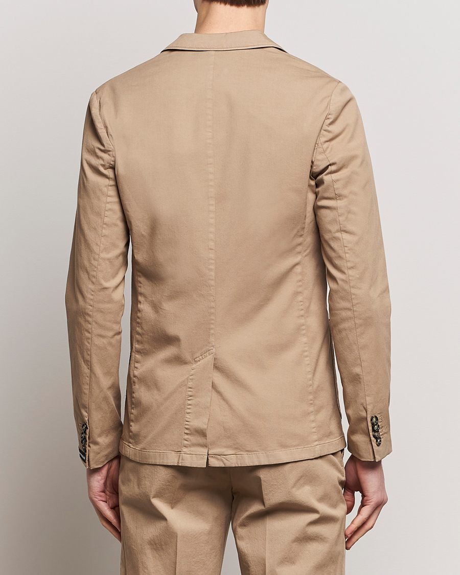 Herre | Dressjakker | J.Lindeberg | Elton Garment Dyed Cotton Blazer Batique Khaki