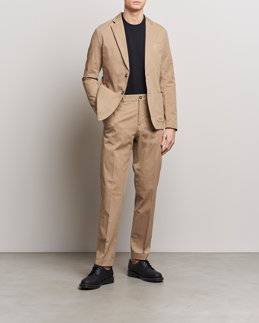 Herre | Bukser | J.Lindeberg | Lois Garment Dye Pants Batique Khaki