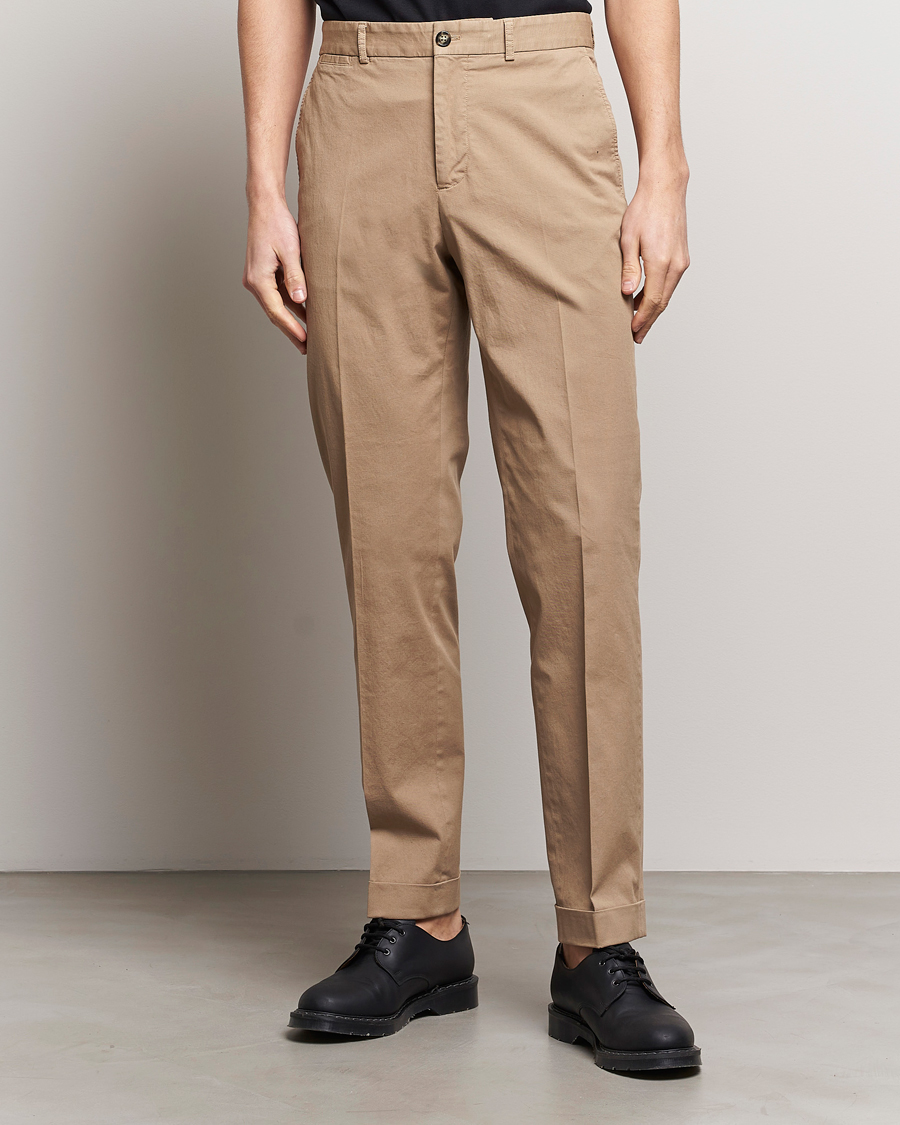 Herre | Klær | J.Lindeberg | Lois Garment Dye Pants Batique Khaki