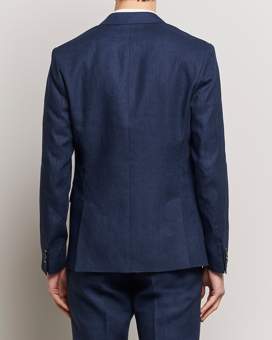 Herre | Dressjakker | J.Lindeberg | Hopper Super Linen Blazer Navy