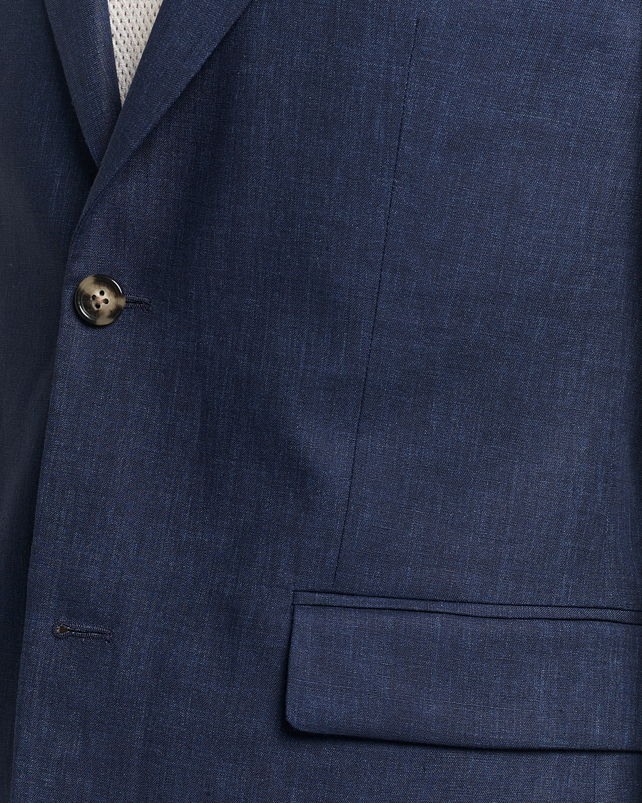 Herre | Dressjakker | J.Lindeberg | Hopper Super Linen Blazer Navy