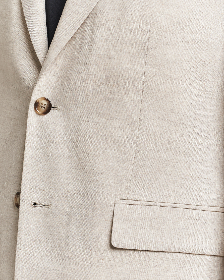 Herre | Dressjakker | J.Lindeberg | Hopper Super Linen Blazer Moonbeam