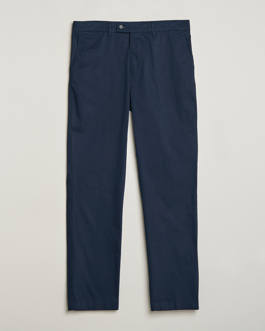 Herre | Bukser | J.Lindeberg | Lois Cloud Satin Pants Navy