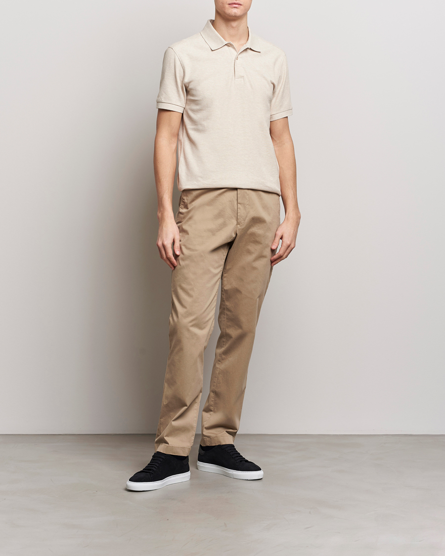 Herre | Bukser | J.Lindeberg | Lois Cloud Satin Pants Batique Khaki