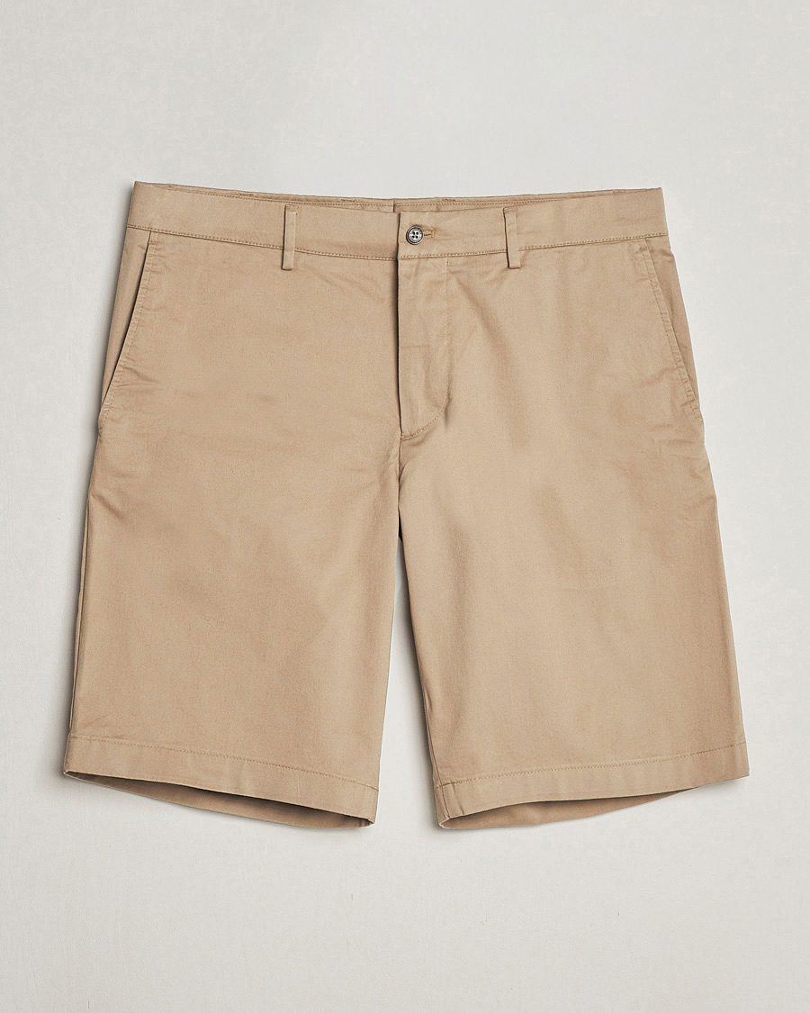 Herre | Shorts | J.Lindeberg | Nathan Cloud Satin Shorts Batique Khaki