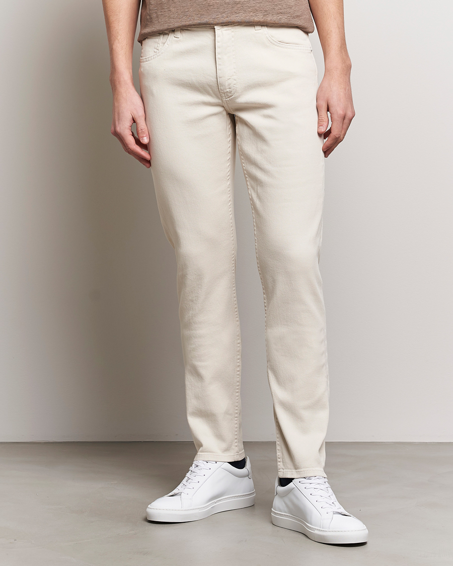 Herre | Lojalitetstilbud | J.Lindeberg | Jay Twill Slim Stretch 5-Pocket Trousers Moonbeam