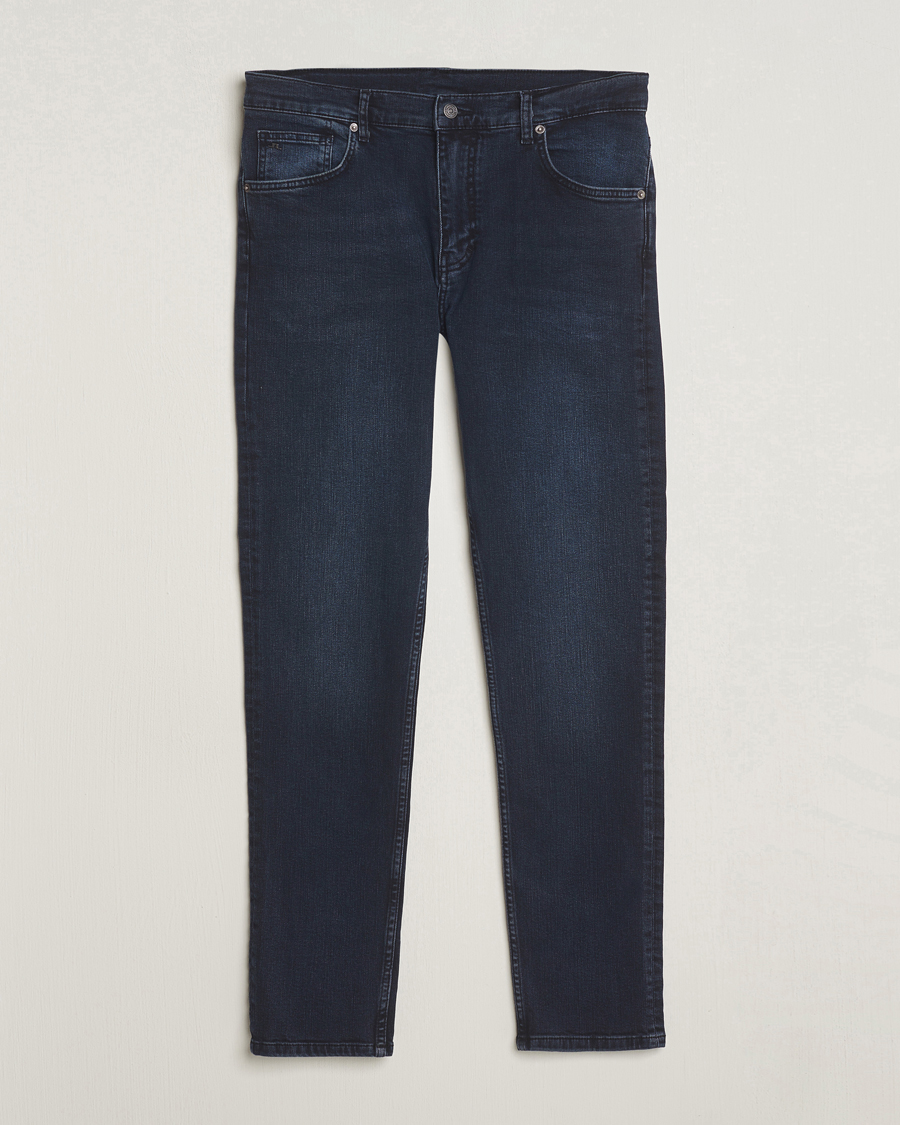 Herre | Jeans | J.Lindeberg | Jay Active Blueblack Jeans Dark Blue