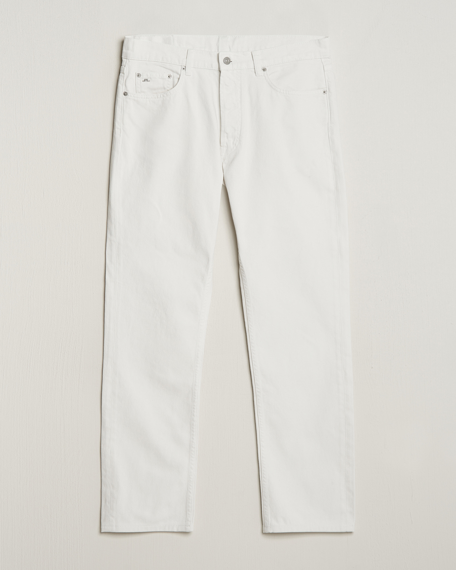 Herre | Jeans | J.Lindeberg | Cody Solid Regular Jeans Cloud White