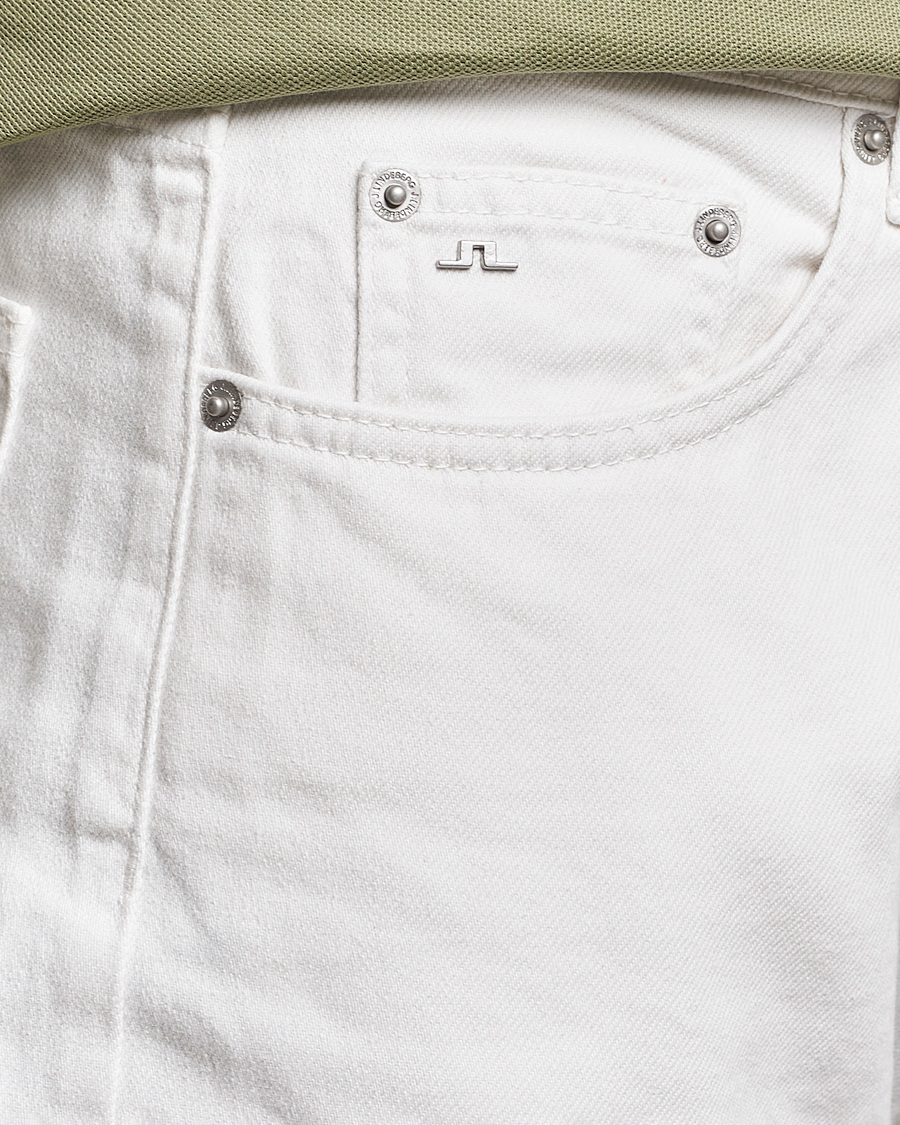 Herre | Jeans | J.Lindeberg | Cody Solid Regular Jeans Cloud White