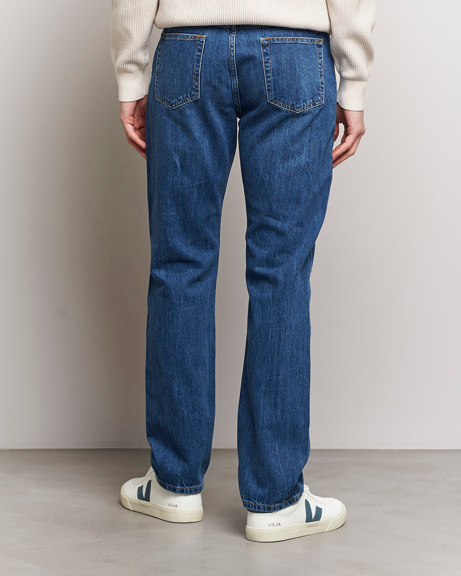 Herre | Jeans | J.Lindeberg | Cody Slub Regular Jeans Mid Blue