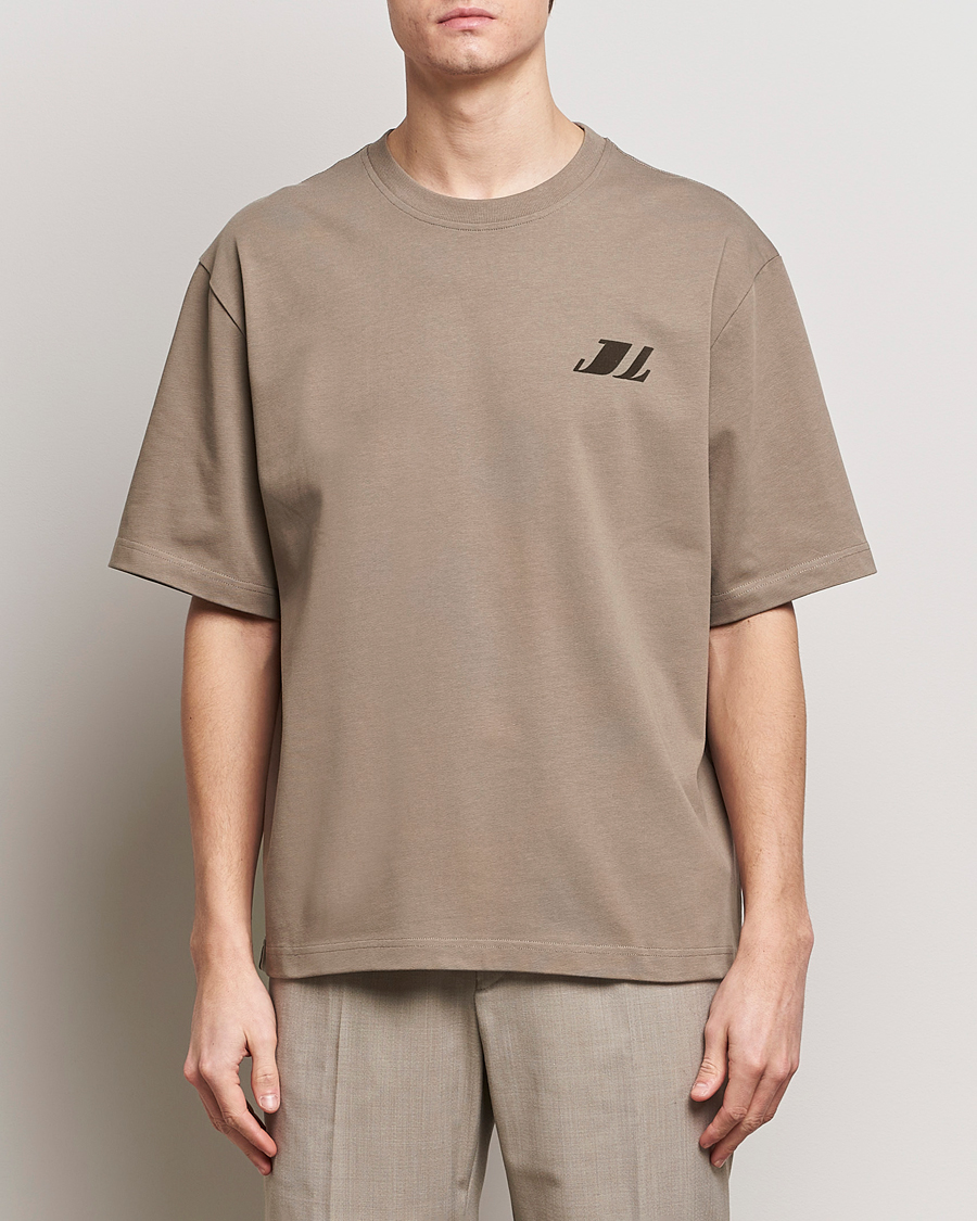 Herre | Kortermede t-shirts | J.Lindeberg | Cameron Loose T-Shirt Walnut
