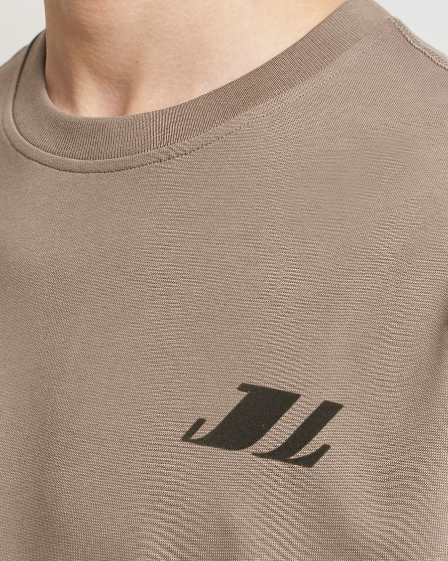 Herre | T-Shirts | J.Lindeberg | Cameron Loose T-Shirt Walnut