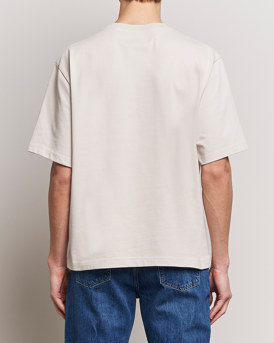 Herre | T-Shirts | J.Lindeberg | Cameron Loose T-Shirt Moonbeam
