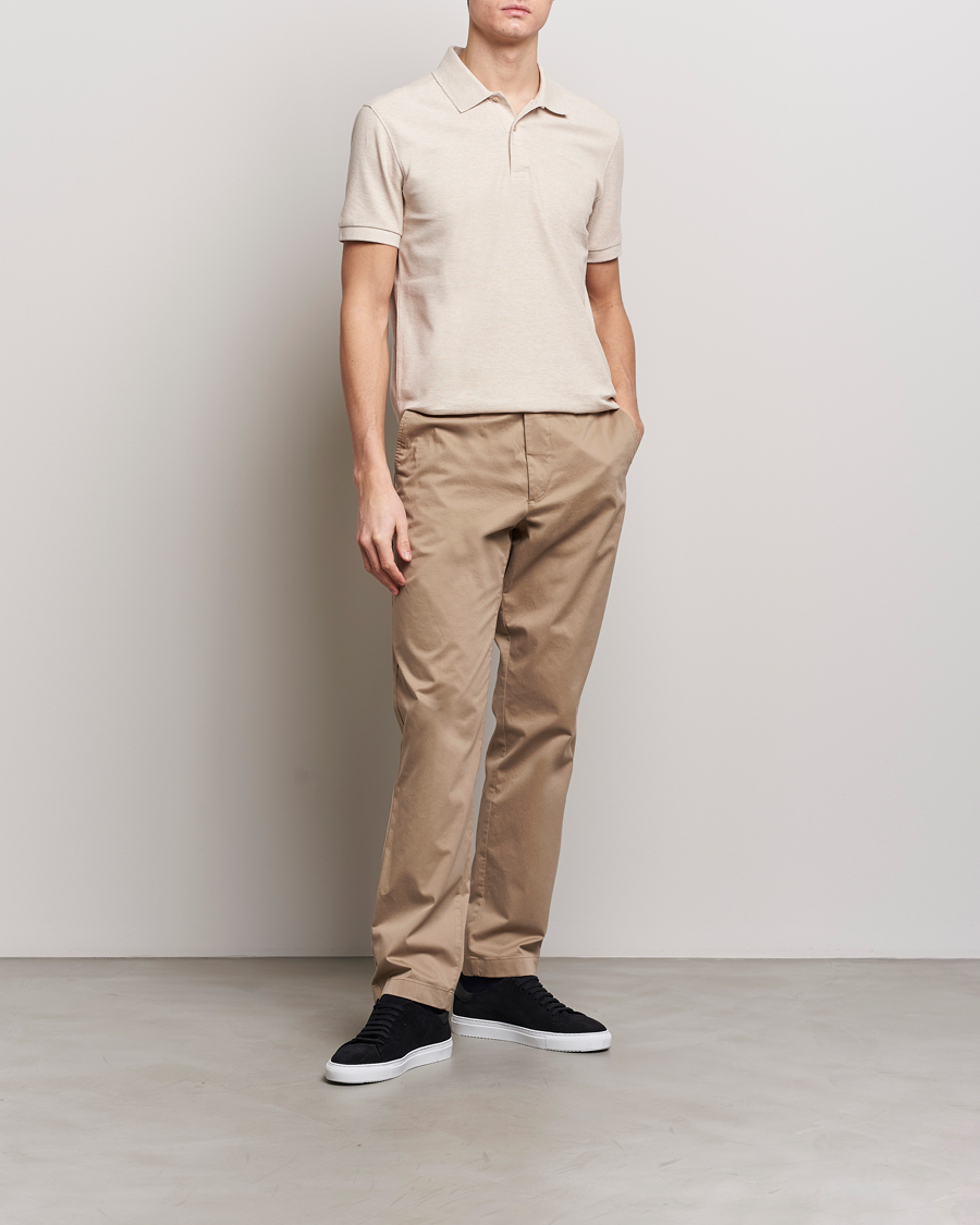 Herre | Pikéer | J.Lindeberg | Troy Polo Shirt Moonbeam