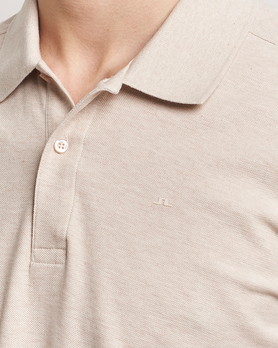 Herre | Pikéer | J.Lindeberg | Troy Polo Shirt Moonbeam