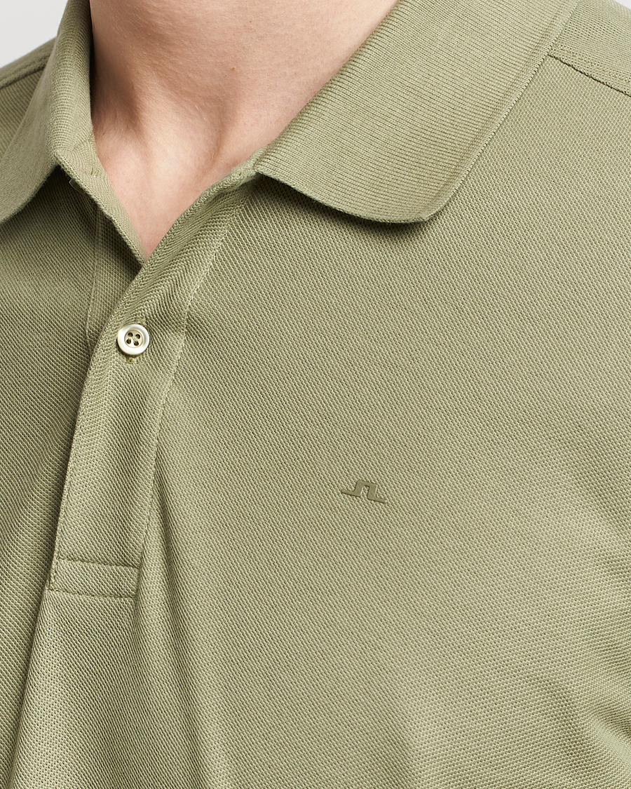 Herre | Pikéer | J.Lindeberg | Troy Polo Shirt Oil Green