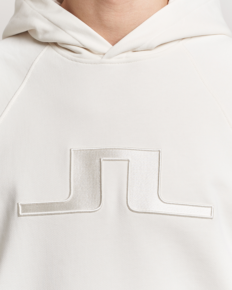 Herre | Gensere | J.Lindeberg | Callan Bridge Hoodie Cloud White