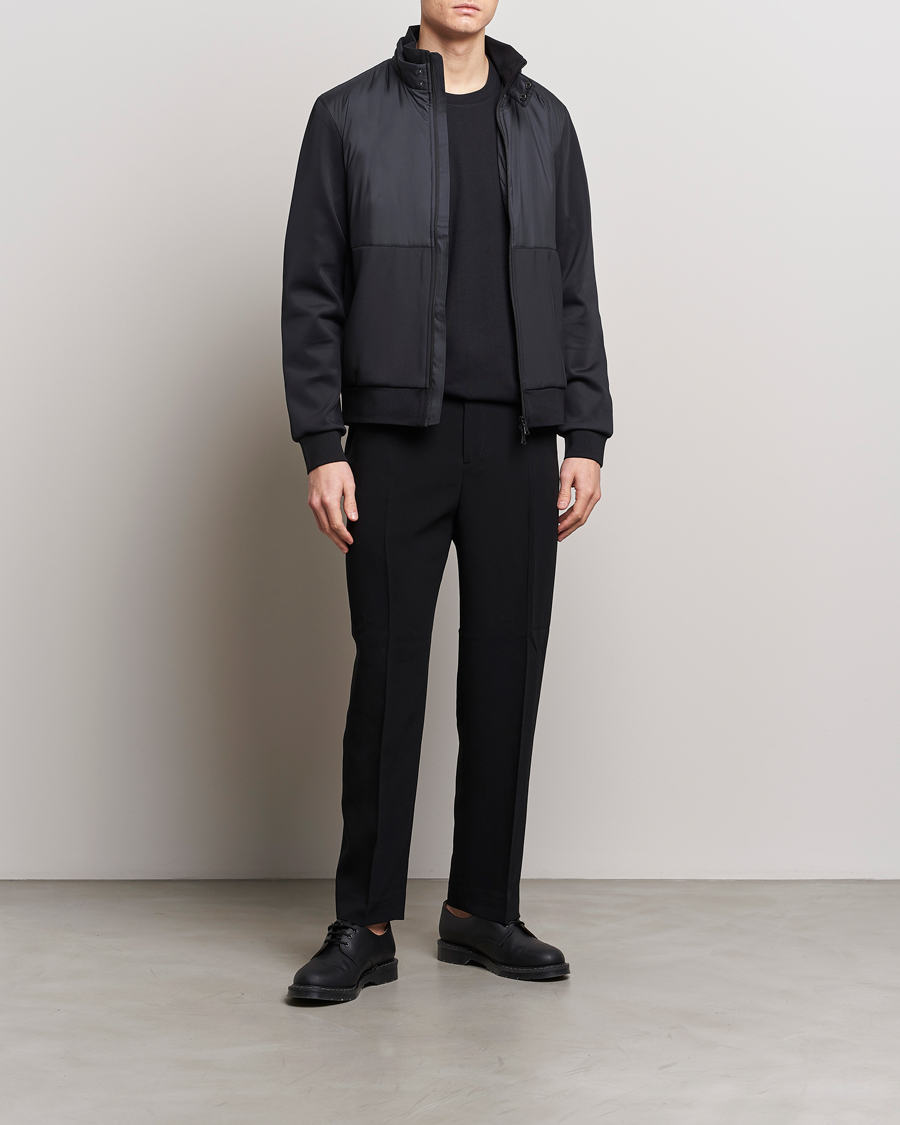 Herre | Gensere | J.Lindeberg | Dovid Hybrid Jacket Black