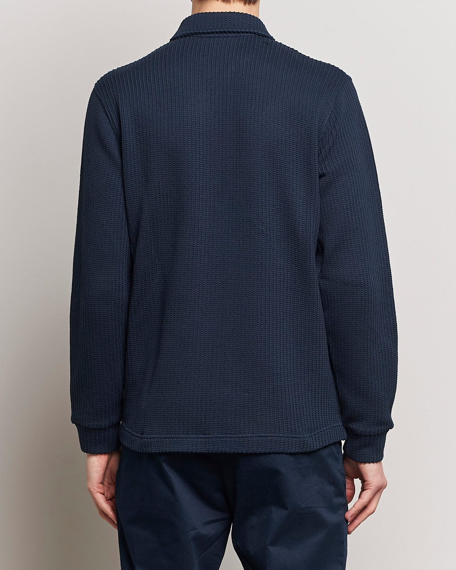 Herre | Gensere | J.Lindeberg | Lansa Jersey Zip Jacket Navy
