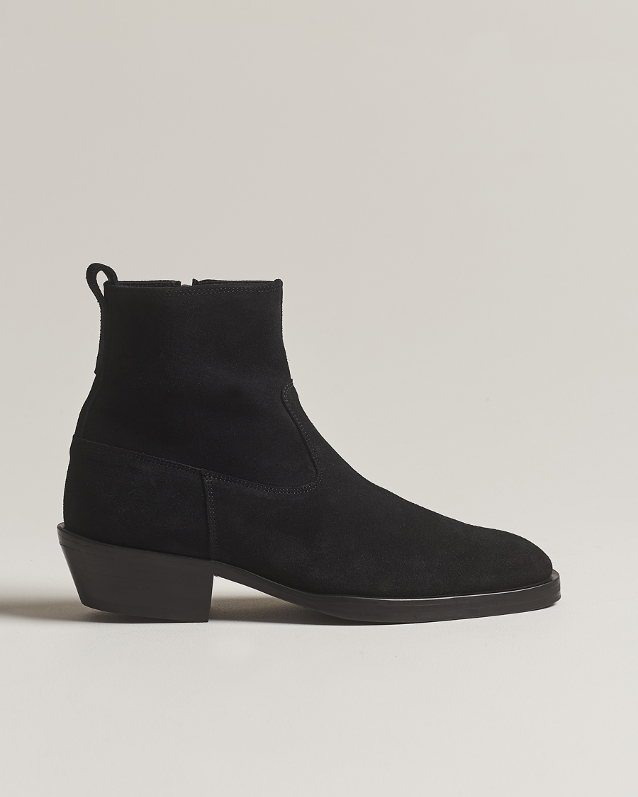 Herre | J.Lindeberg Wyatt Suede Boots Black | J.Lindeberg | Wyatt Suede Boots Black