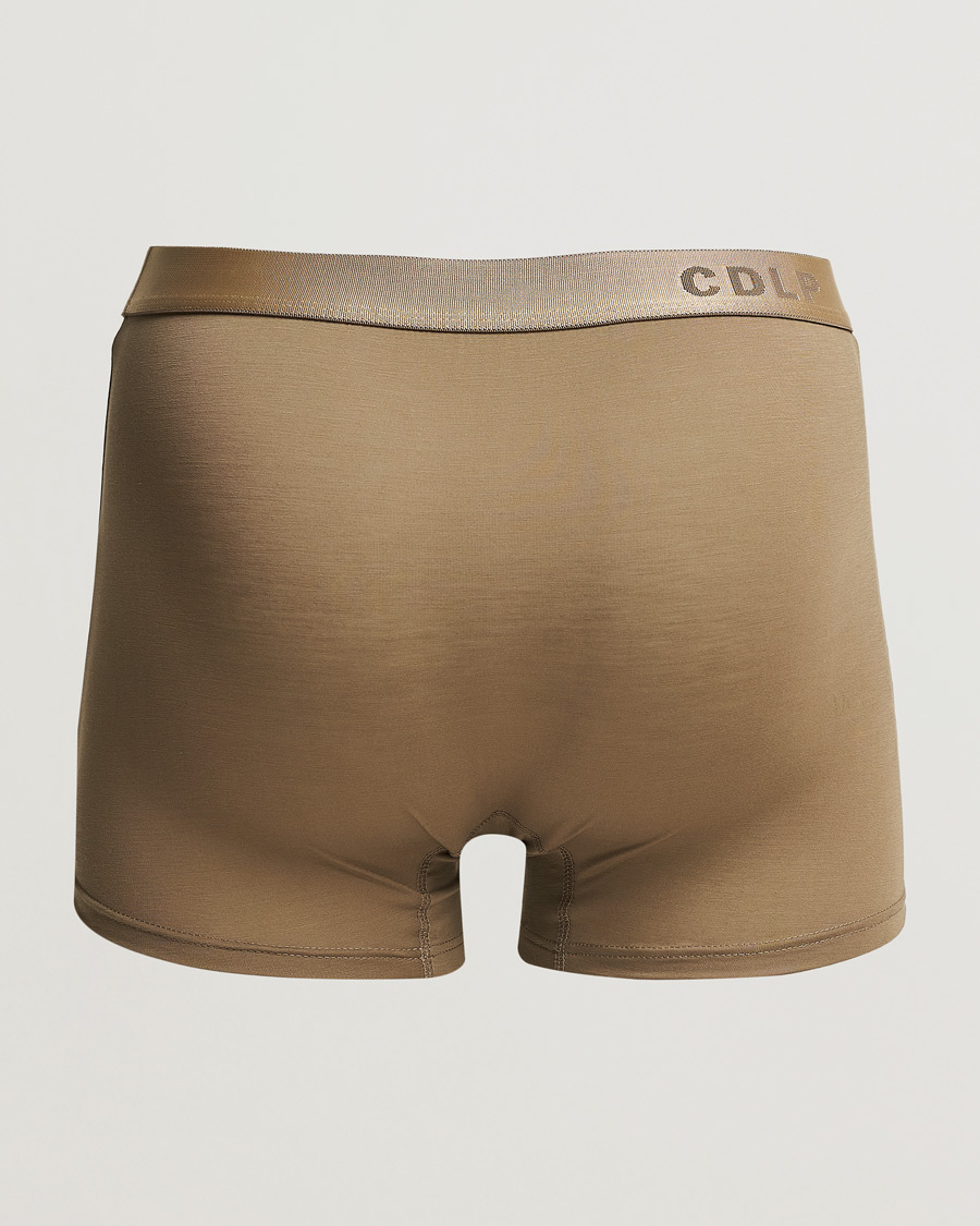 Herre | New Nordics | CDLP | 3-Pack Boxer Briefs  Black/Army Green/Golden Clay