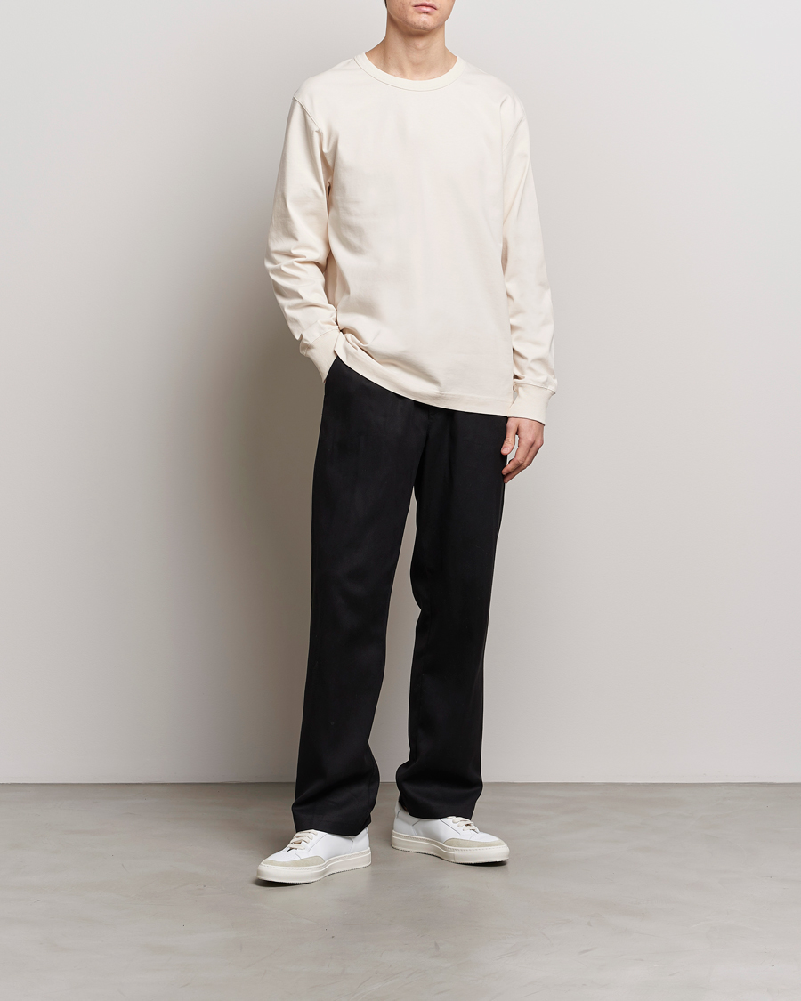 Herre | T-Shirts | CDLP | Heavyweight Long Sleeve T-Shirt Off White