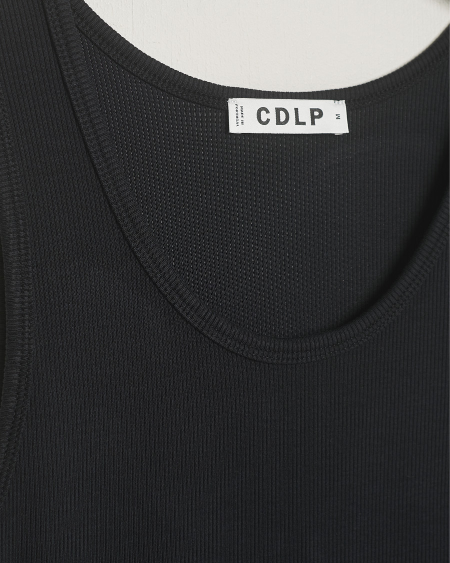 Herre | Svarte t-skjorter | CDLP | Rib Tank Top Off Black