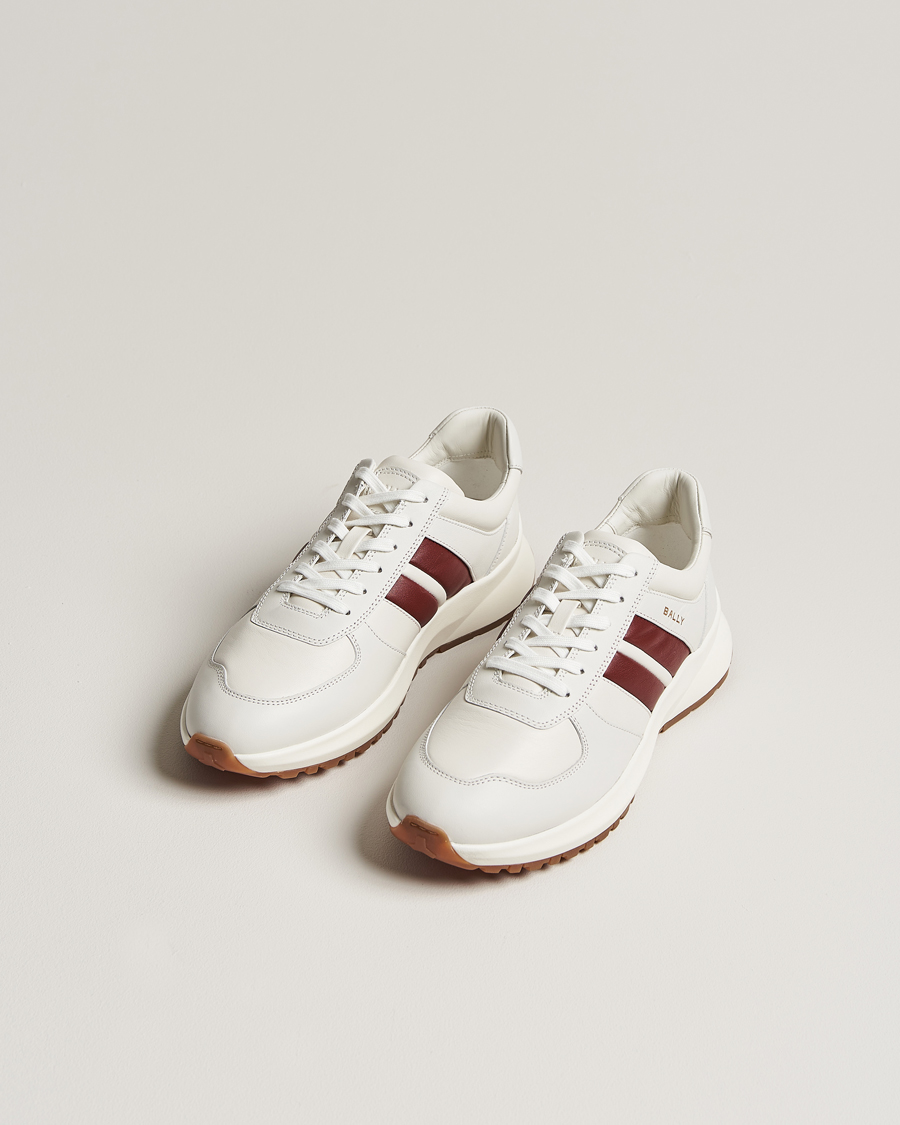 Herre | Luxury Brands | Bally | Darsyl Leather Running Sneaker White