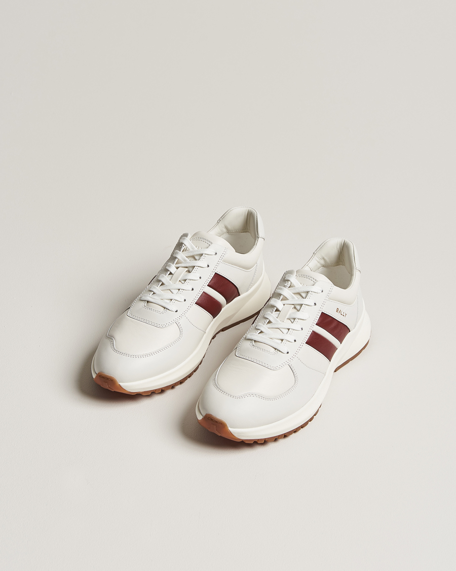 Herre | Hvite sneakers | Bally | Darsyl Leather Running Sneaker White