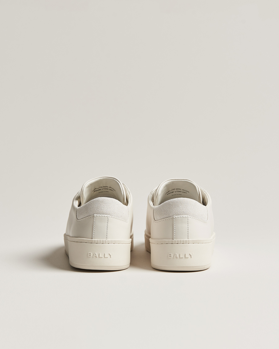 Herre | Bally Ryver Leather Sneaker White | Bally | Ryver Leather Sneaker White
