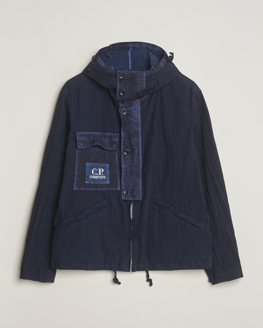 Herre | Jakker | C.P. Company | 50 Filli Gum Cotton/Nylon Jacket Navy