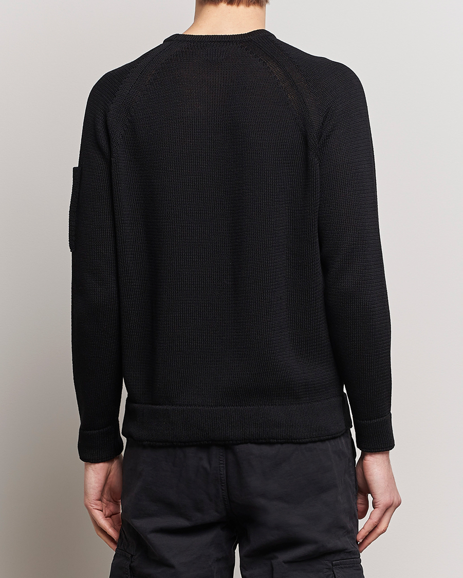 Herre | Gensere | C.P. Company | Compact Cotton Lens Crewneck Black
