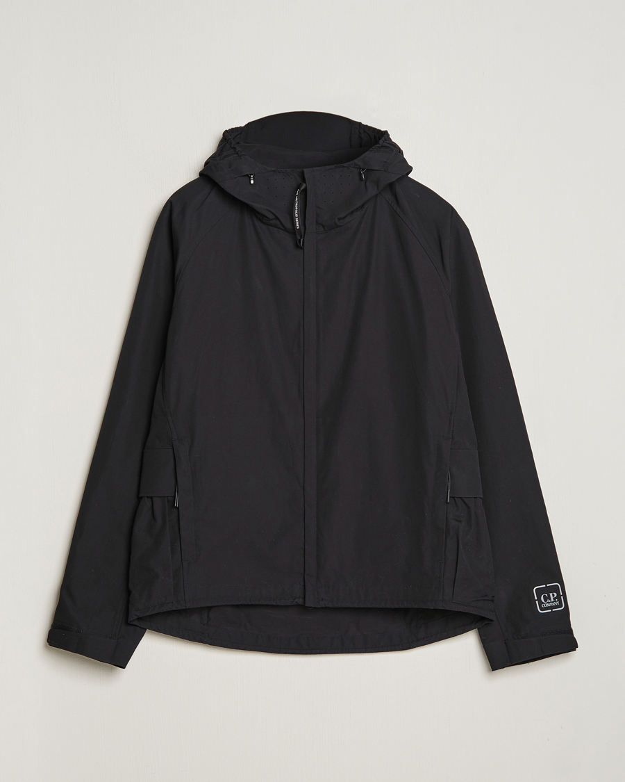 Herre | Jakker | C.P. Company | Metropolis Water Resistant Hyst Cotton Jacket Black