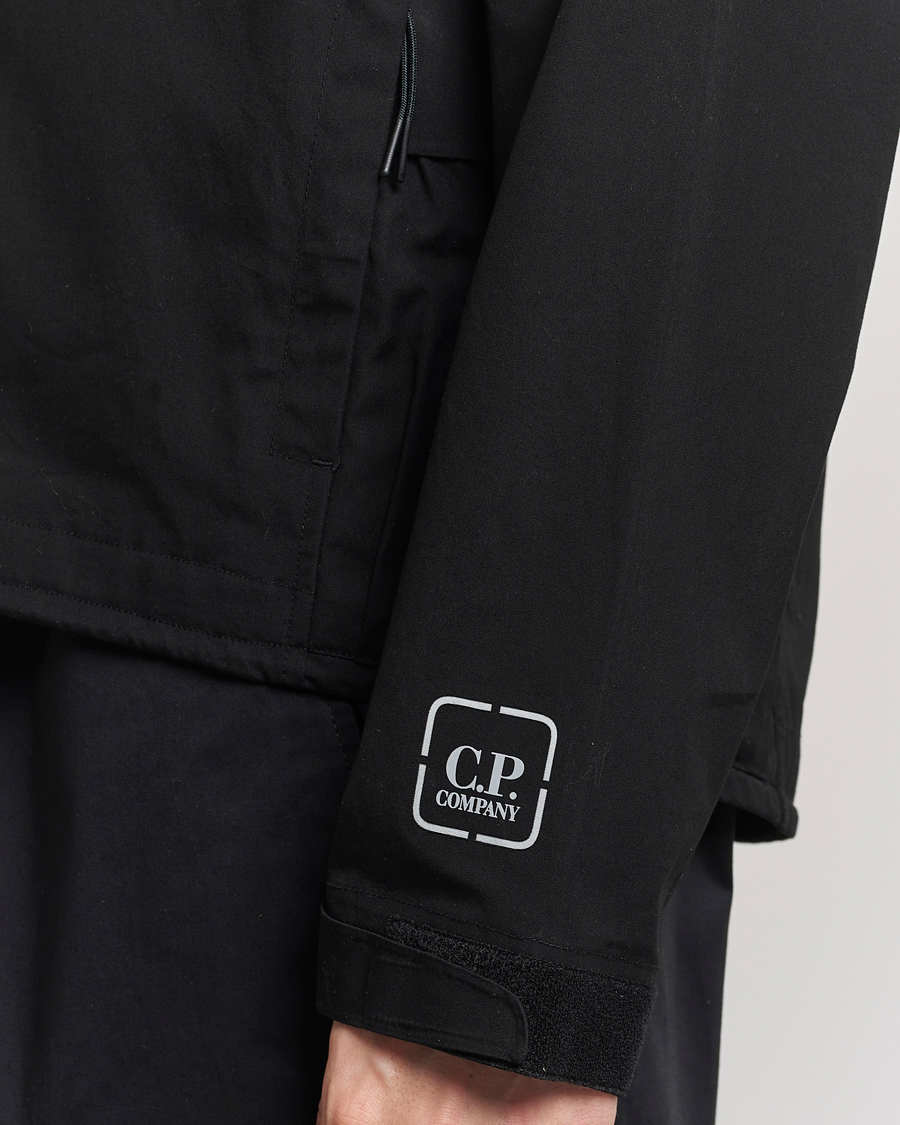 Herre | Jakker | C.P. Company | Metropolis Water Resistant Hyst Cotton Jacket Black