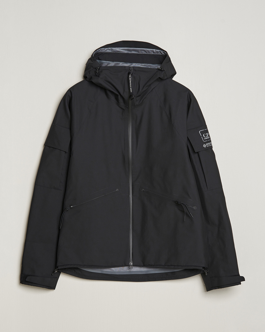 Herre | Jakker | C.P. Company | Metropolis GORE-TEX Nylon Hooded Jacket Black