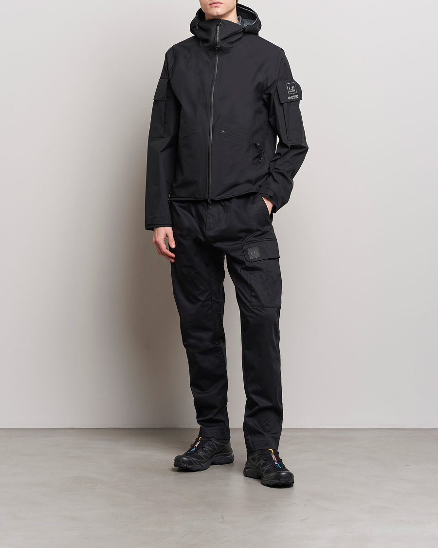 Herre | Jakker | C.P. Company | Metropolis GORE-TEX Nylon Hooded Jacket Black