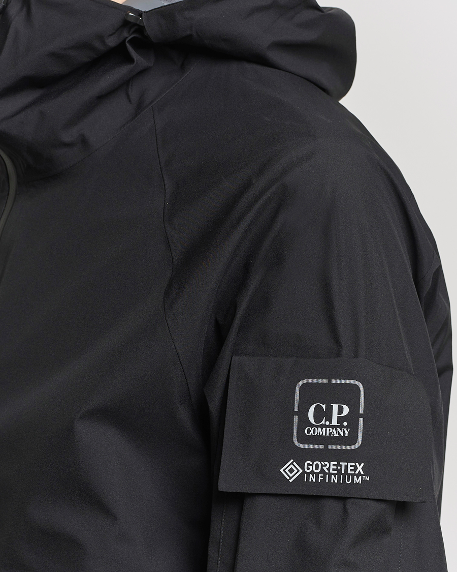 Herre | Jakker | C.P. Company | Metropolis GORE-TEX Nylon Hooded Jacket Black
