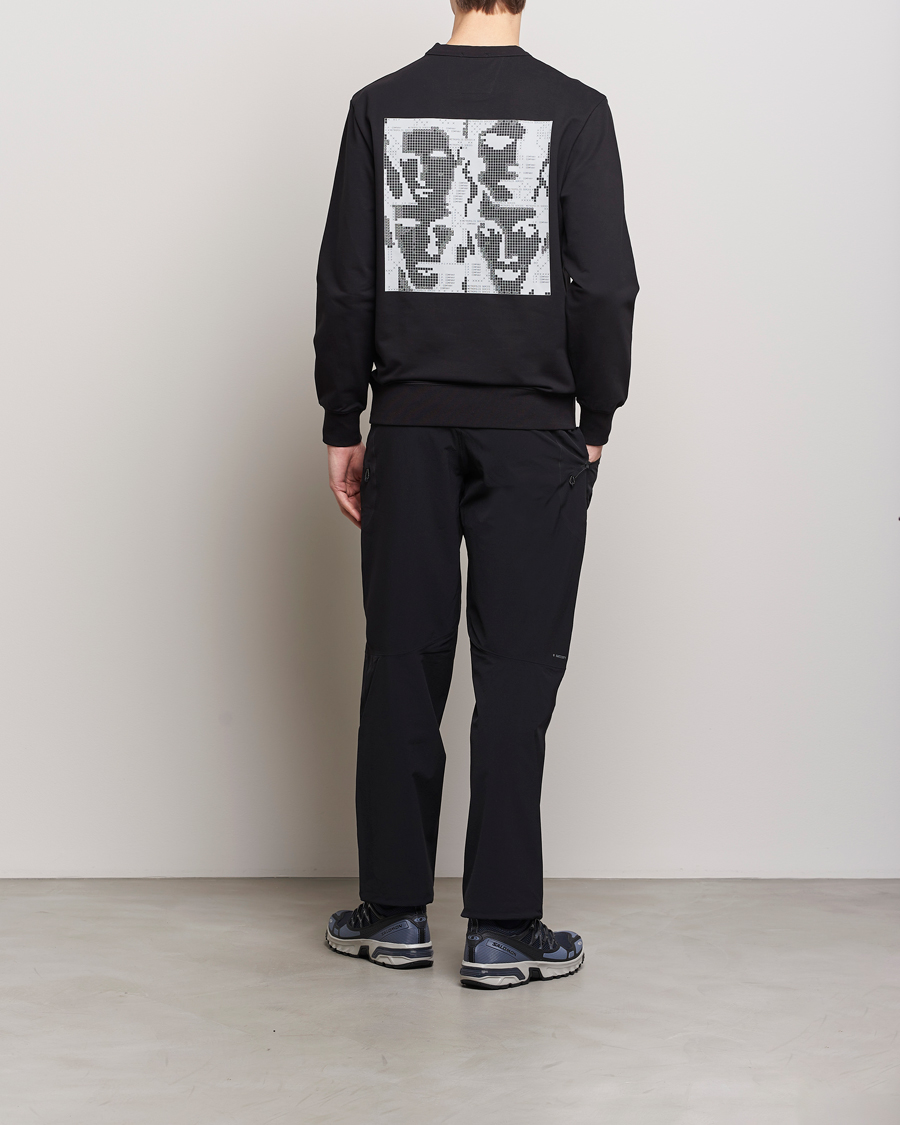 Herre | Gensere | C.P. Company | Metropolis Printed Logo Sweatshirt Black