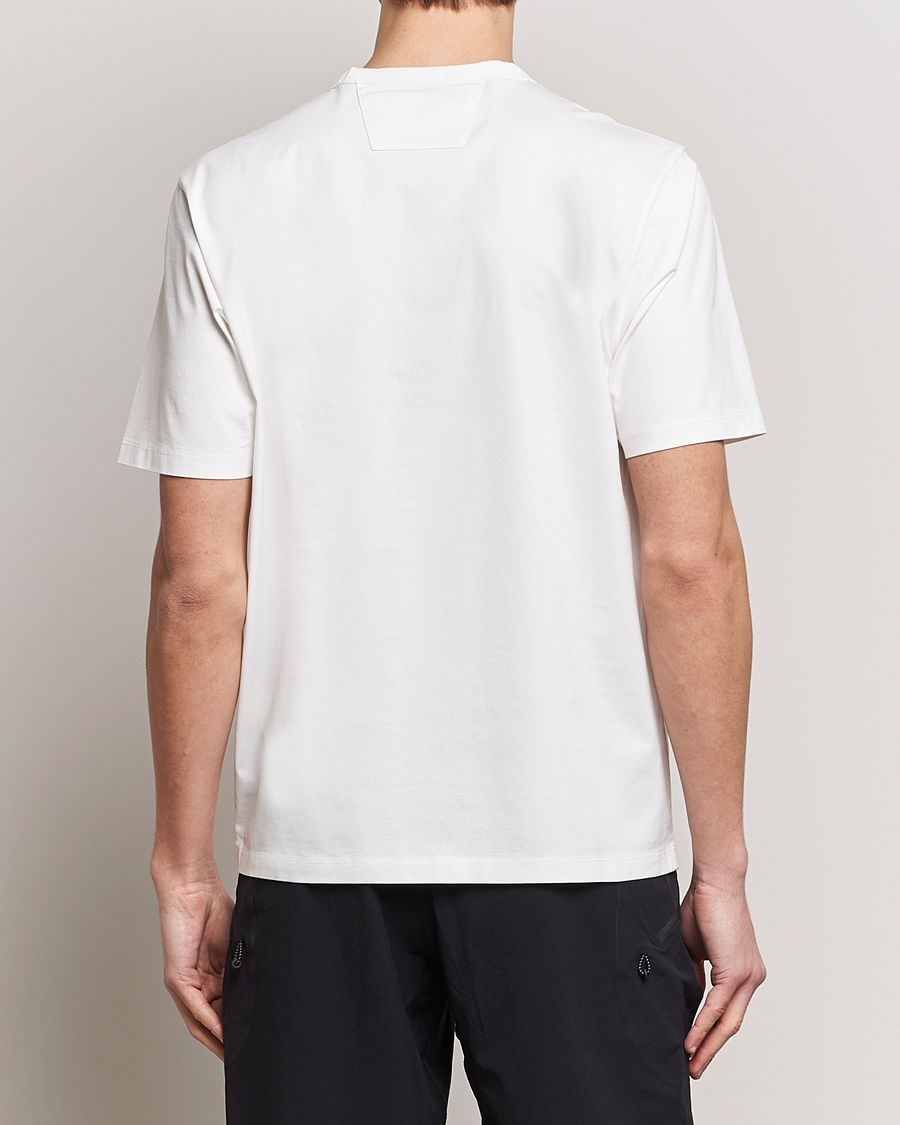 Herre | T-Shirts | C.P. Company | Metropolis Mercerized Jersey Logo T-Shirt White